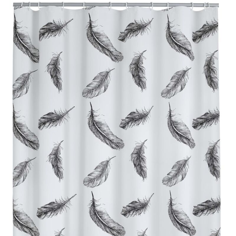 

Cortina de ducha Romantic 180x200 cm - Negro - Ridder