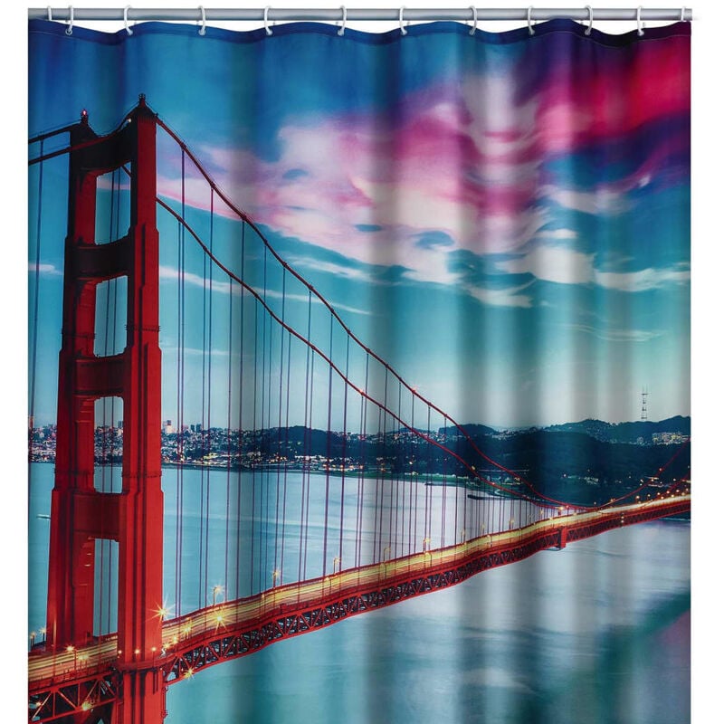 

Cortina de ducha San Francisco 180x200 cm - Multicolor - Ridder