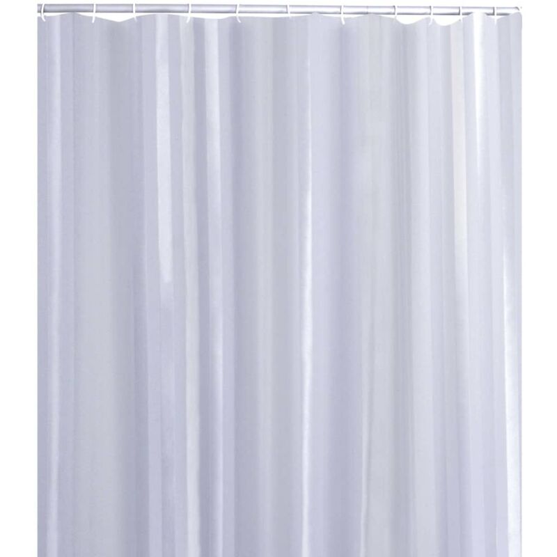 

Cortina de ducha Satin White 180x200 cm - Blanco - Ridder