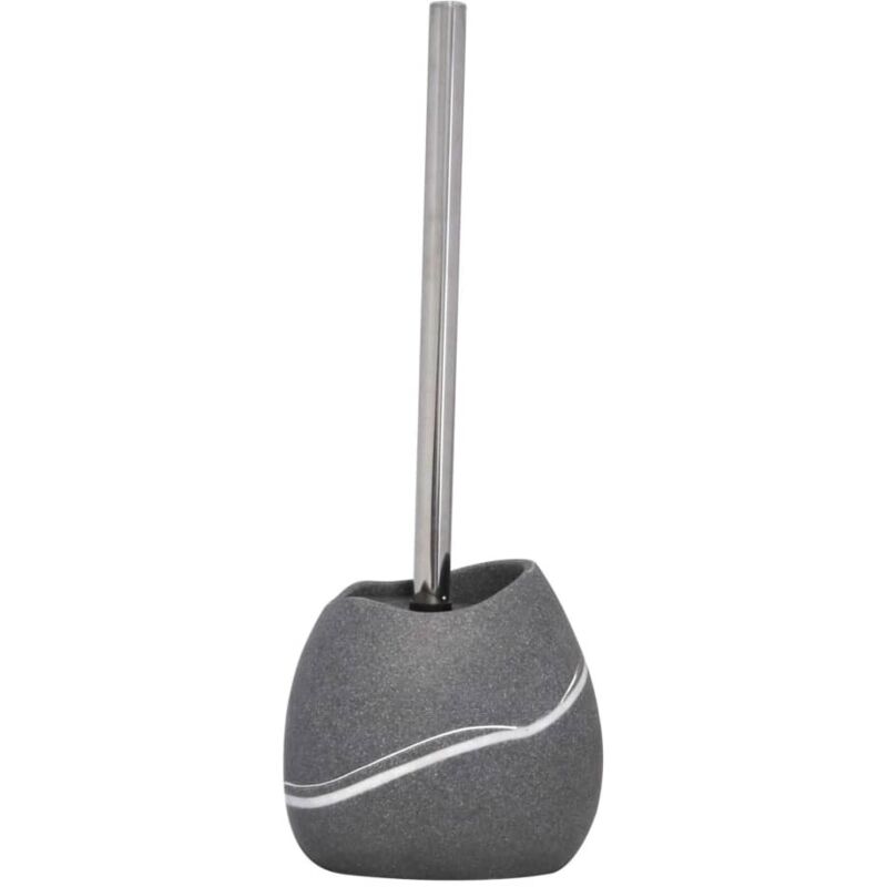 

Escobilla de baño con portaescobillas Little Rock gris - Gris - Ridder