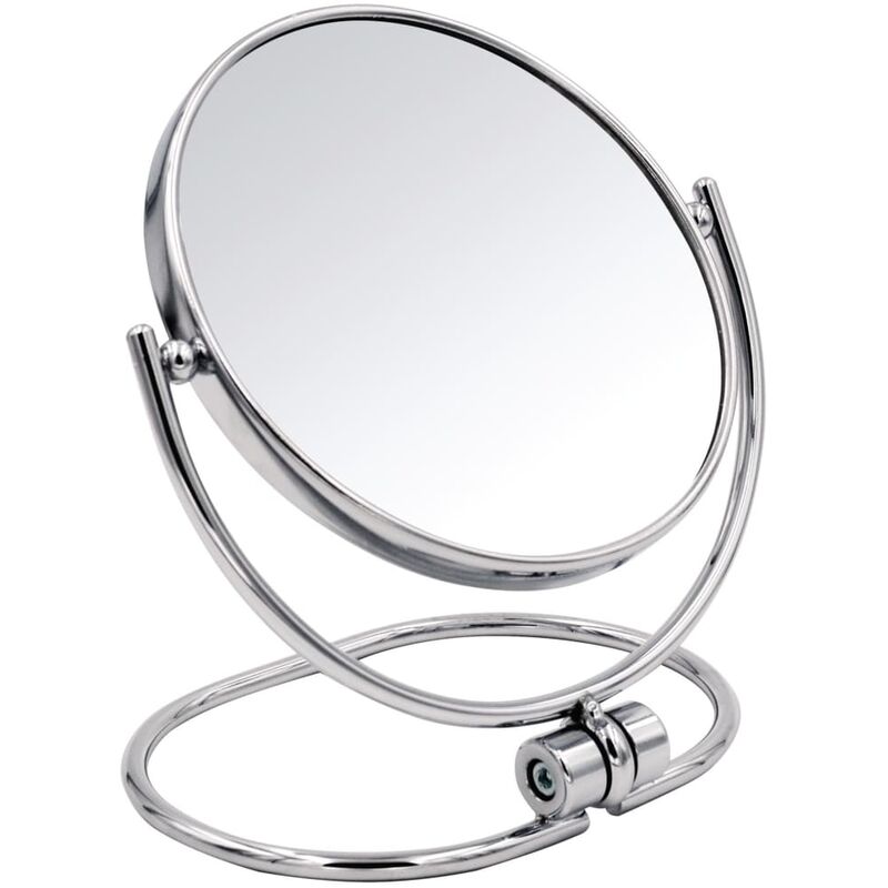 

Espejo de maquillaje de pie Merida 12,6 cm/13cm - Plateado - Ridder
