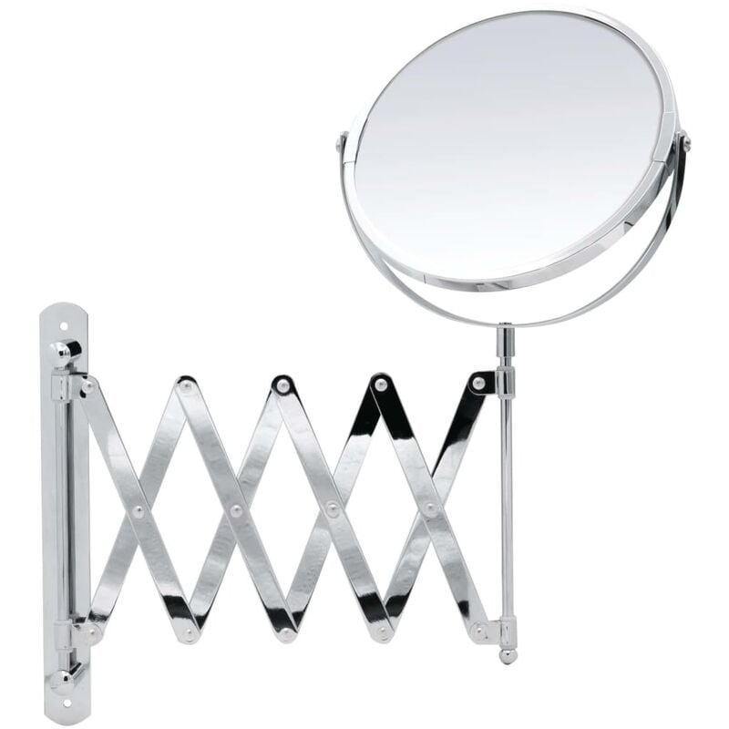 

Espejo de maquillaje para pared Jannin 16,5 cm - Plateado - Ridder