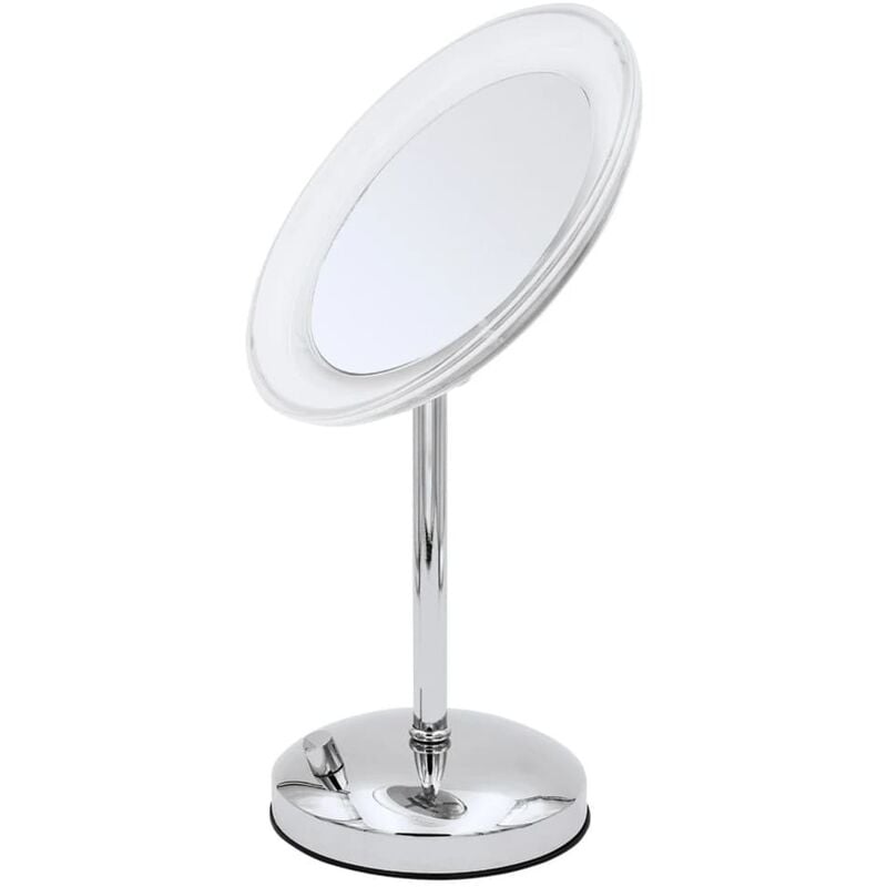 

Espejo de maquillaje para tocador Tiana con LED - Plateado - Ridder