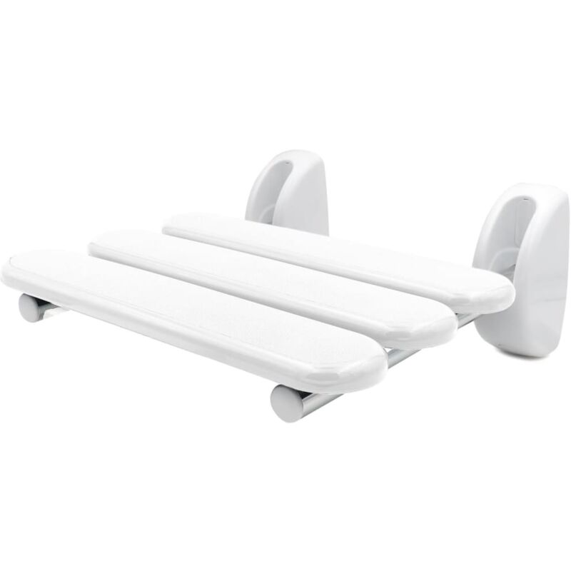 Fold-Down Shower Seat Pro White - White - Ridder