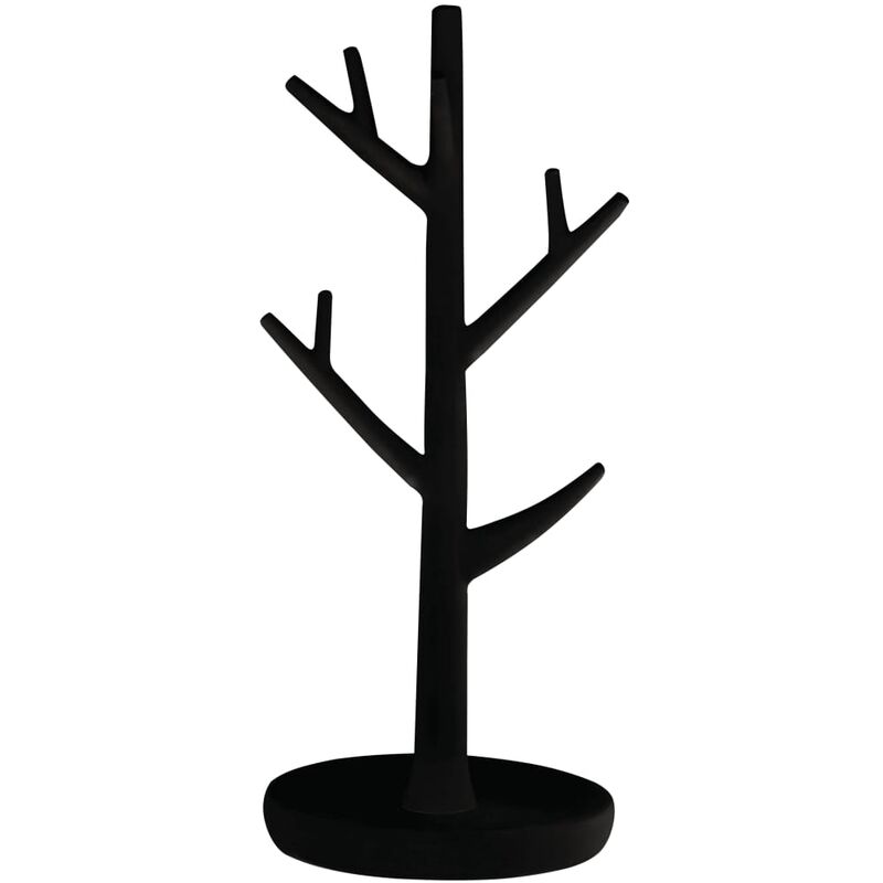 

Joyero con forma de árbol Lena poliresina negro - Negro - Ridder