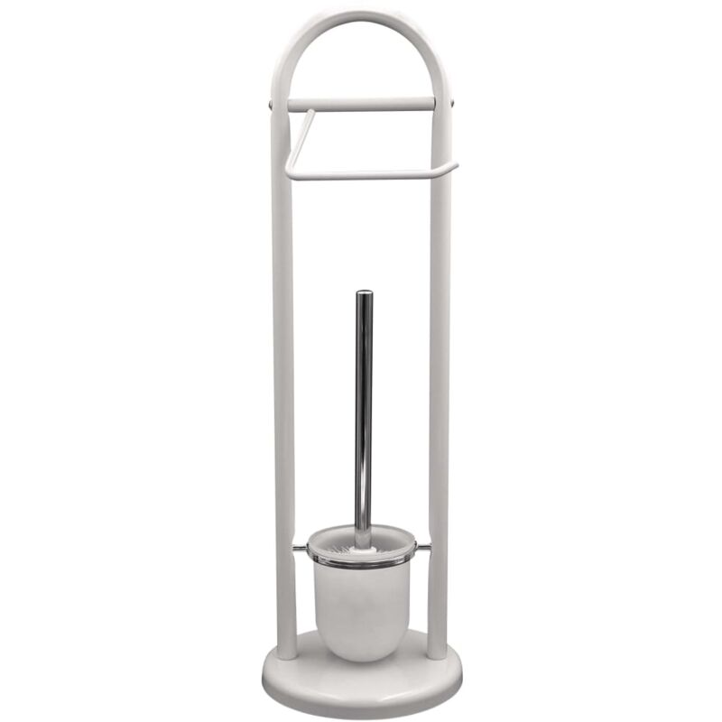 

Juego de escobilla de váter 2 en 1 Unique blanco - Blanco - Ridder