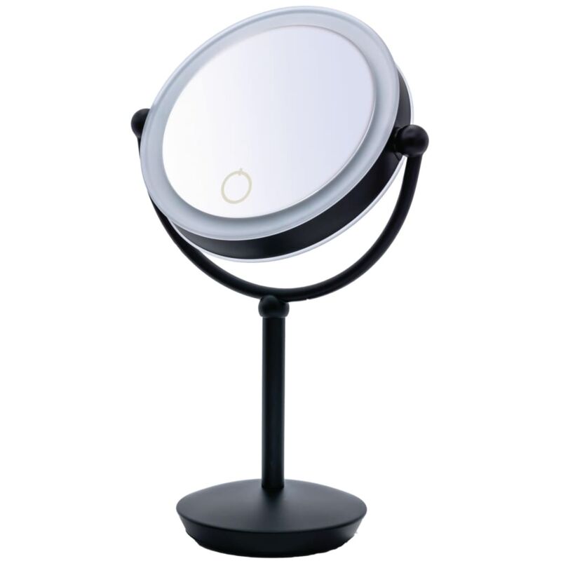 Make-up Mirror Moana with led Touch Switch Ridder Black