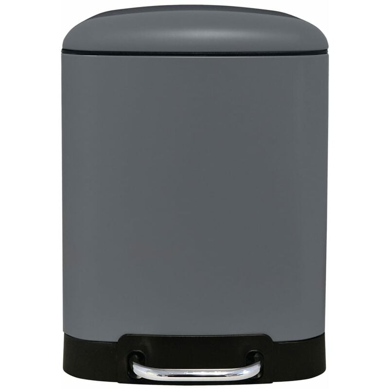 

Papelera Nala gris 6 L - Gris - Ridder