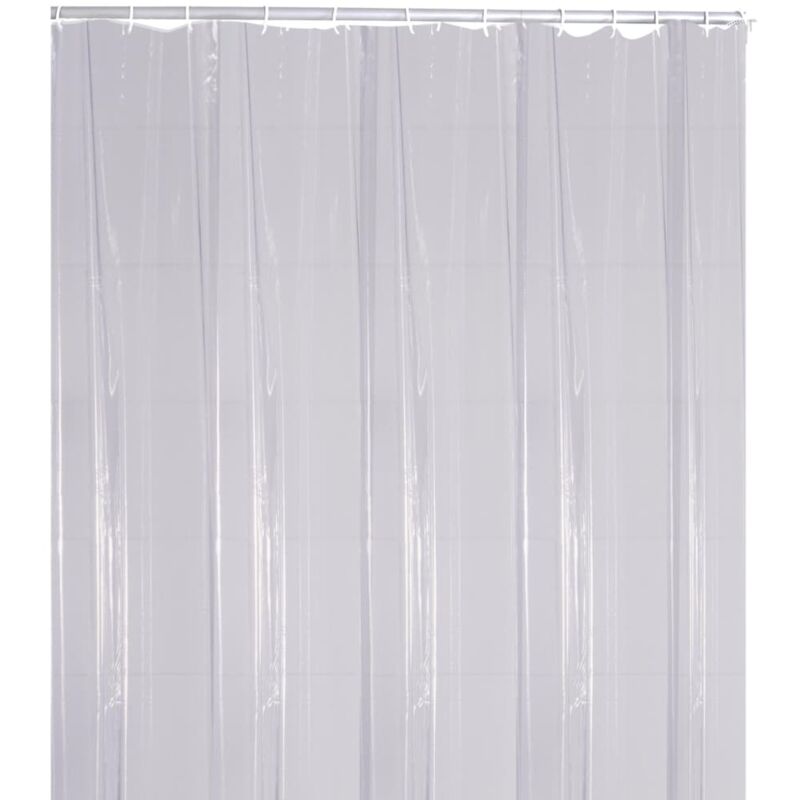 Shower Curtain Brillant 240x180 cm - Transparent - Ridder
