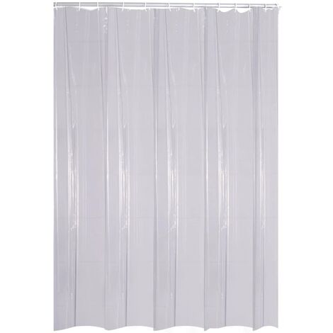 RIDDER Shower Curtain Brilliant 180x200 cm - Transparent