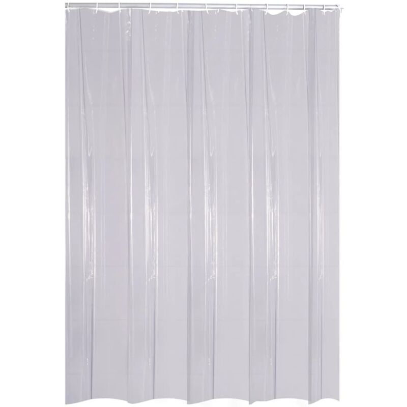 Shower Curtain Brilliant 180x200 cm - Transparent - Ridder
