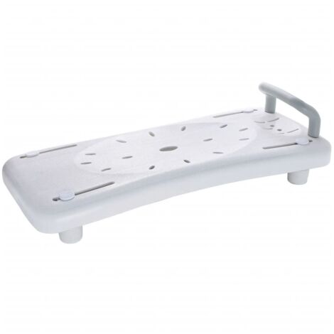 RIDDER Siège et étagère de baignoire avec poignée Blanc A0040101