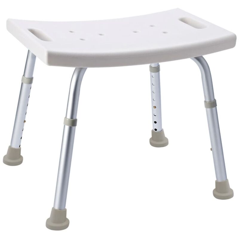 

Taburete de baño blanco 100 kg A00601101 - Blanco - Ridder