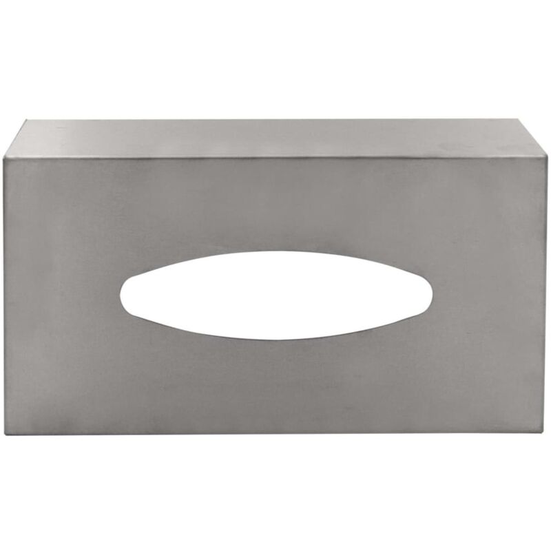 Tissue Box Classic Matt - Silver - Ridder