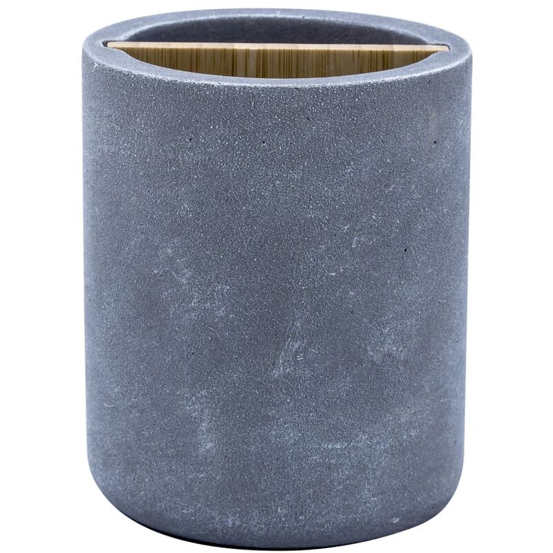 

Vaso para el cepillo de dientes cemento gris - Gris - Ridder