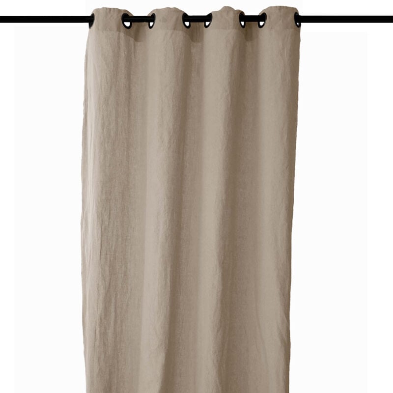 Rideau 8 oeillets en lin sonate deco