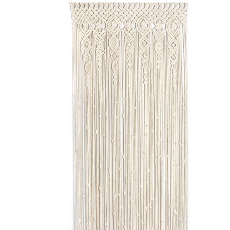 Rideau 90x180 cm bohème macramé Rapanda