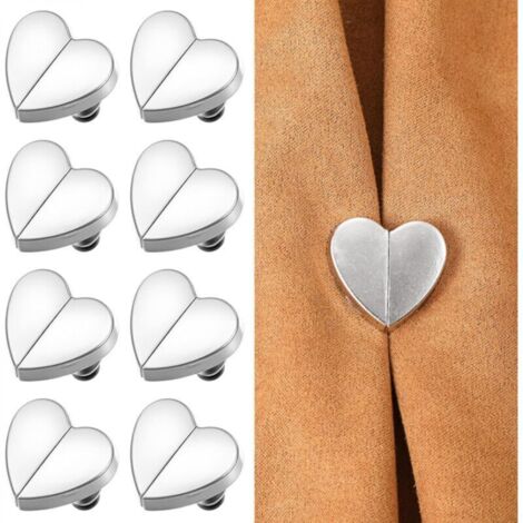 Rideau à boucle magnétique en forme de cœur, amovible, fermeture magnétique double face pour éviter les fuites de lumière