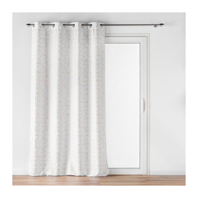 Rideau à Œillets 'Louxor' 140x260cm Blanc