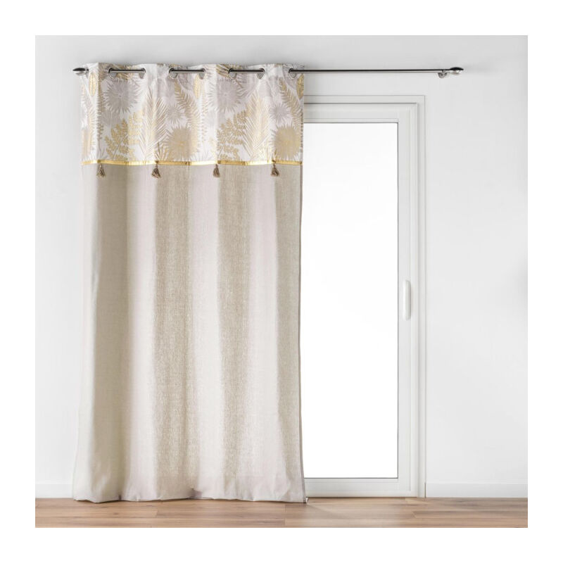 Rideau à Œillets 'Melisse' 140x240cm Multicolore