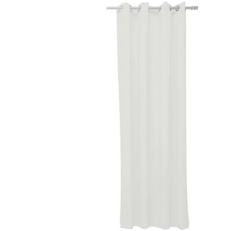 Rideau a oeillets - 140X240 - Craie - TODAY Essential - 356002