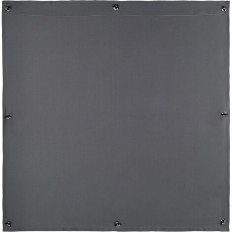 Rideau à ventouses, protection solaire et thermique, puits de lumière, 57x100 cm, portable, gris, polyester, 96x100 cm