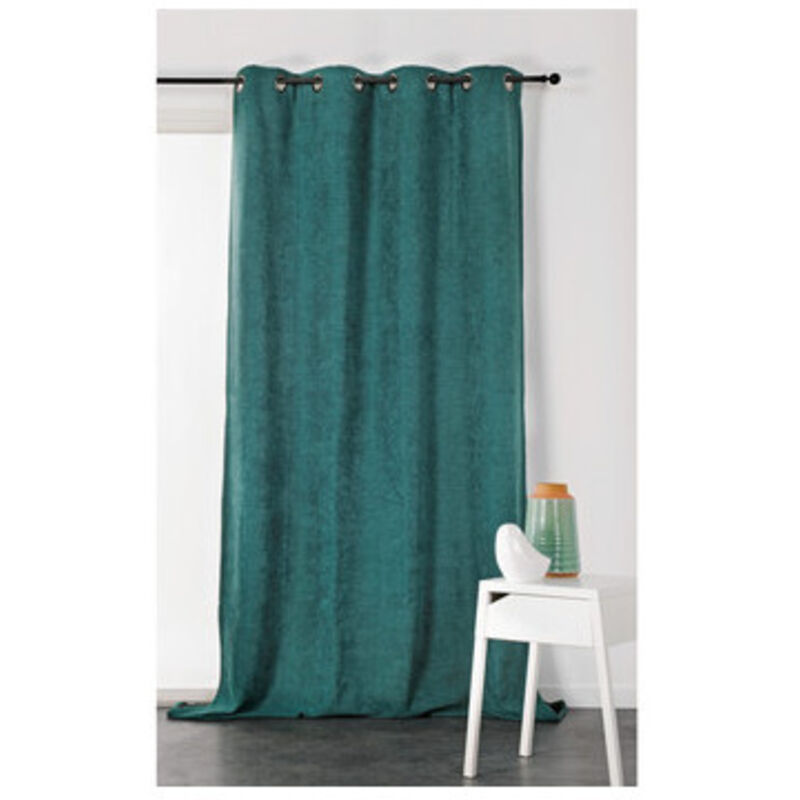 Homemaison - Rideau Alaska isolant et 100 % occultant Vert 140x260 cm - Vert