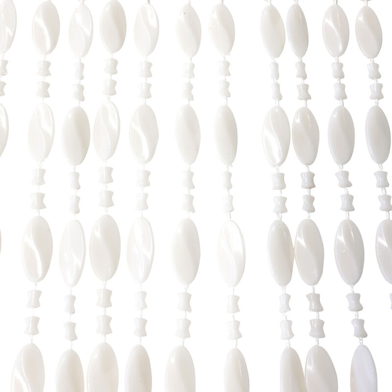 Vivol - Rideau anti-mouche / Rideau de porte - Noah - 90x200 cm - Blanc