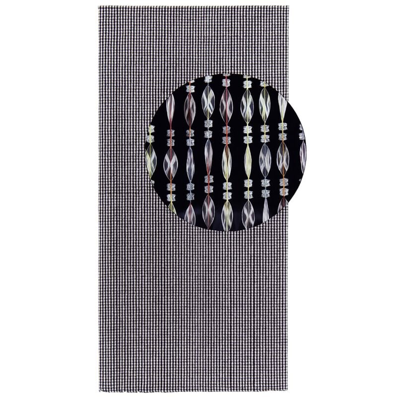 Rideau Anti-Mouches Corail Cm.125x240 Cristal Ambre