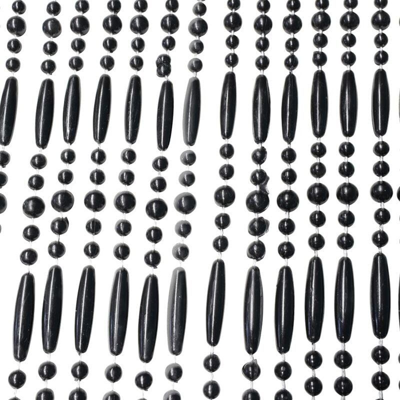 Vivol - Rideau anti-mouches / Rideau de porte - Robin - 90x220 cm - Noir