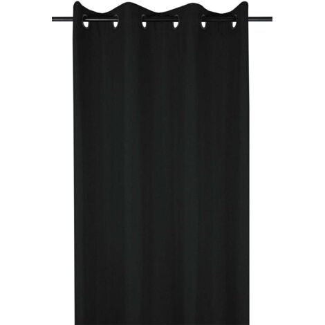 RIDEAU BEA NOIR 140X260 cm