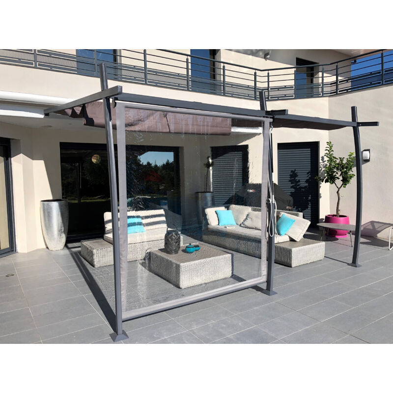 Rideau Brise Pluie 200Cm En Pvc