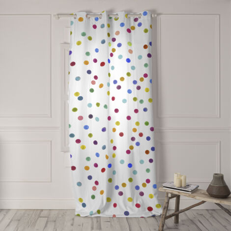 Rideau Confettis 140x300 cm