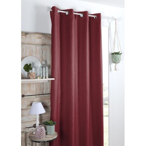 Rideau Copenhague 140x260cm Rouge - Stof