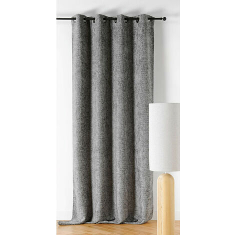 Rideau d'ameublement "Aspen" 135x250cm - 135x250cm - Gris