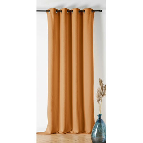 Rideau d'ameublement "mouton" - 140x240cm - Orange