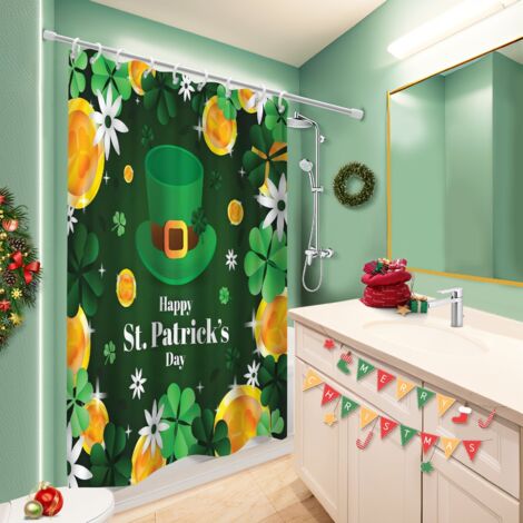 Rideau de bain 180x180 dessin protection douche pour une touche de gaieté et de couleur