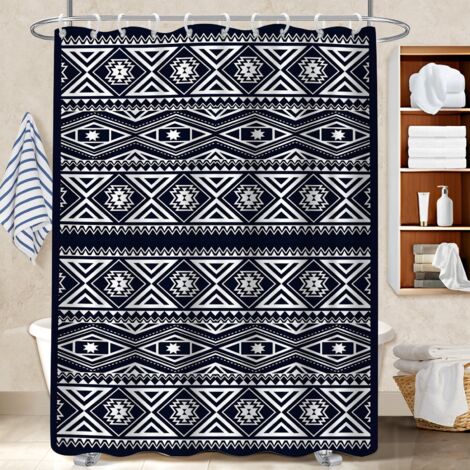 Rideau de bain 180x180 pratique rideau séchage rapide pour accueillir l’été dans sa maison