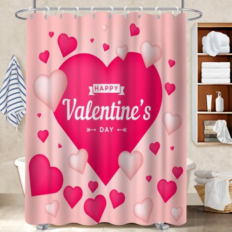 Rideau de bain 180x180 souple et fluide séparation douche pour mur irrégulier