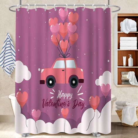 Rideau de bain en polyester 180x180 fluide bâche de douche pour se sentir en vacances chez soi