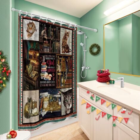 Rideau de bain en polyester 180x180 infroissable bâche polyester douche pour salle de bain