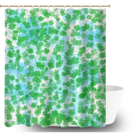 Rideau de bain imprimé polyester 180x180 séchage rapide bâche de douche pour adapté aux animaux domestiques