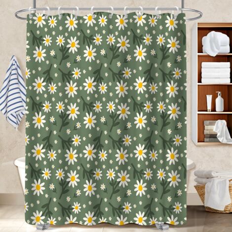 Rideau de bain imprimé polyester 180x180 tendance housse de baignoire pour votre chalet à la montagne