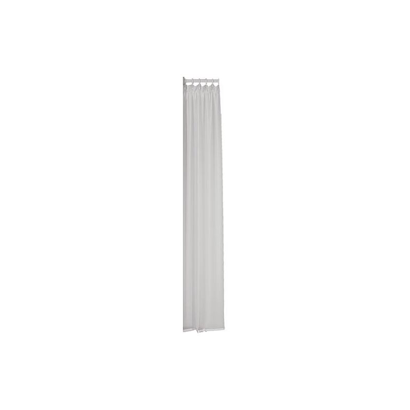 Rideau de douche Hewi Décor 80, 1200x2000mm 8 oeillets, blanc uni