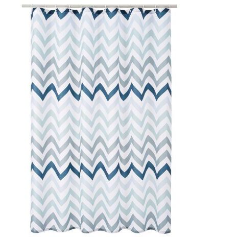 Rideau de douche 1,8 m x 1,8 m, rideau de douche de séparation sec et humide pour salle de bain