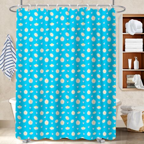 Rideau de douche 180x180 déco d‘intérieur séparation douche pour solution pour angle difficile