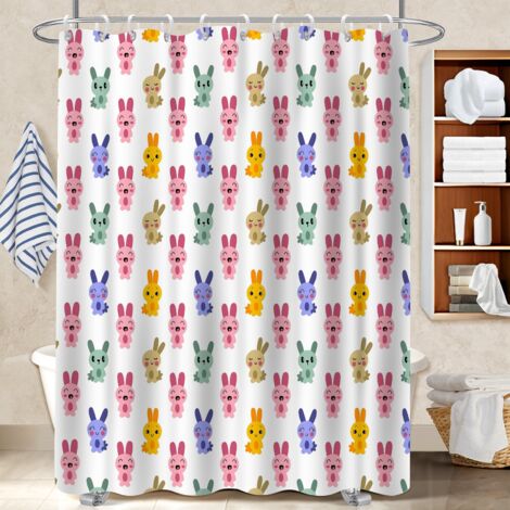 Rideau de douche 180x180 Élégant protection douche pour rafraîchir sa salle de bain