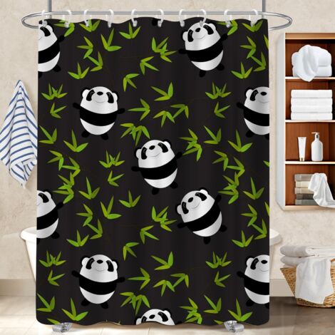 Rideau de douche 180x180 montage sans perçage polyester pour salle de bain pour logement étudiant