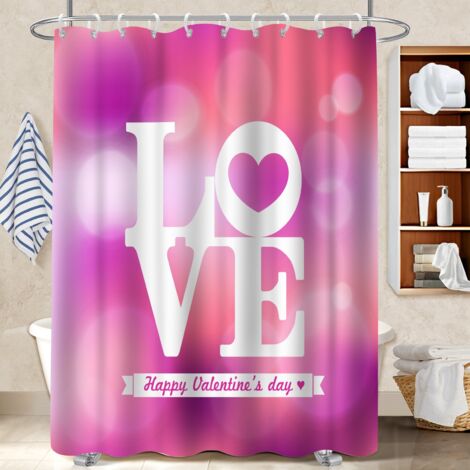 Rideau de douche 180x180 montage sans perçage polyester pour salle de bain pour une petite salle de bain