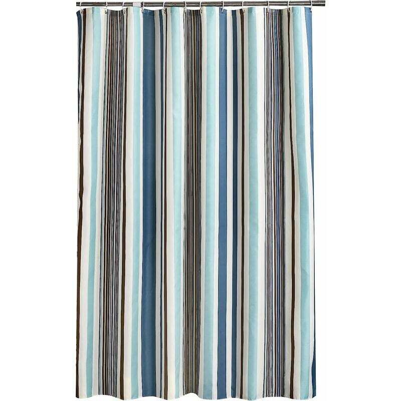 Rideau de douche 200x240 cm (LxH), Rideaux de douche anti-moisissures Doublure en tissu dPolyester doux Rideaux de bain Rideau Beau modèle pour WC de